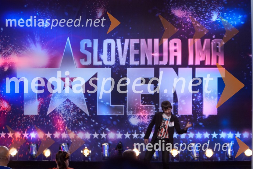 Gregor RepnikSlovenija ima talent, šesta avdicija
