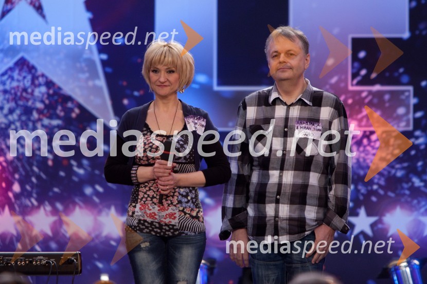 Anastazija Juvan; Miran JuvanSlovenija ima talent, šesta avdicija