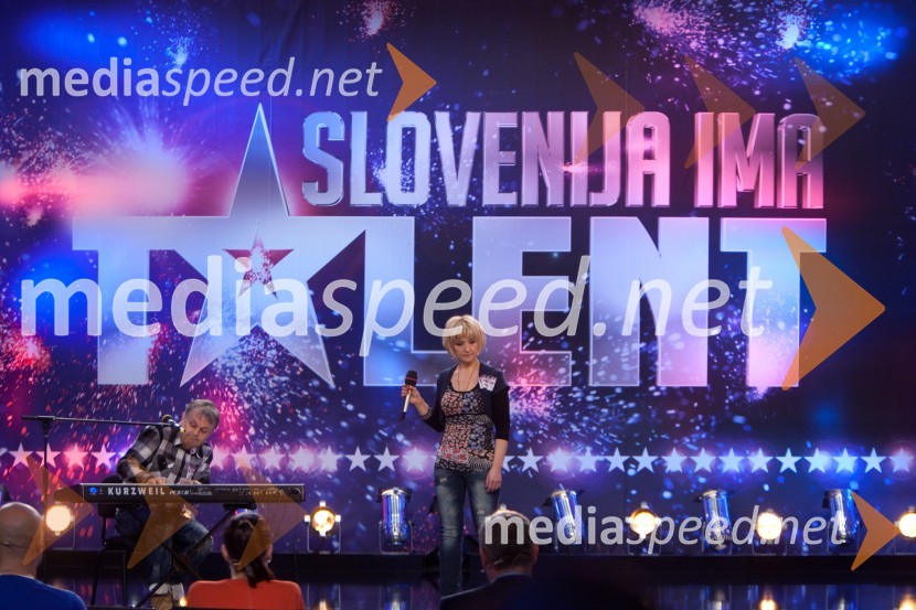 Miran Juvan;  Anastazija JuvanSlovenija ima talent, šesta avdicija