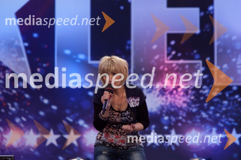 Anastazija JuvanSlovenija ima talent, šesta avdicija
