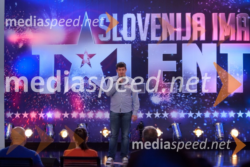 Matjaž ŽnidaršičSlovenija ima talent, šesta avdicija