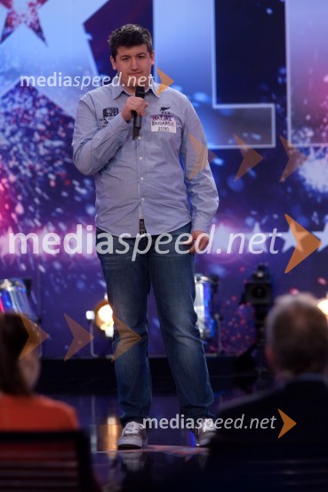 Matjaž ŽnidaršičSlovenija ima talent, šesta avdicija