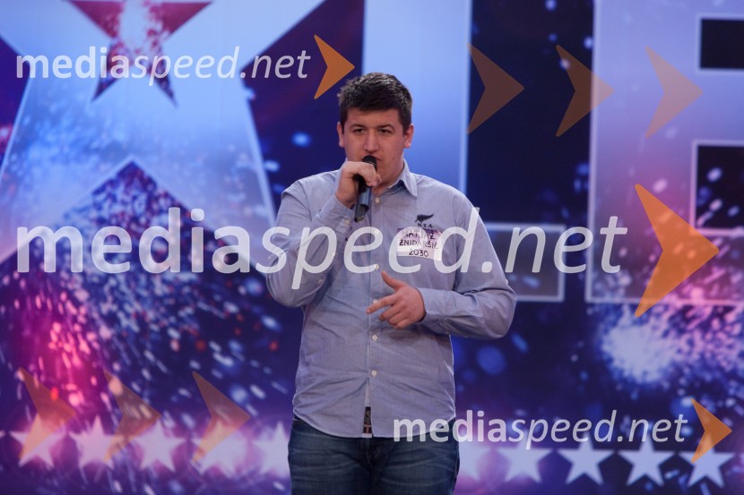 Matjaž ŽnidaršičSlovenija ima talent, šesta avdicija