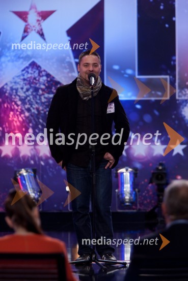 Boštjan VelkavrhSlovenija ima talent, šesta avdicija