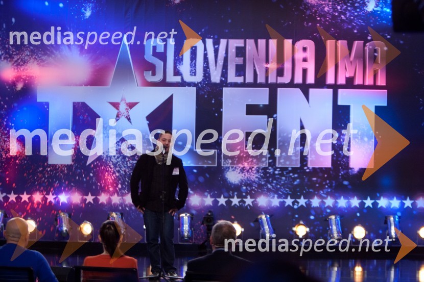 Boštjan VelkavrhSlovenija ima talent, šesta avdicija