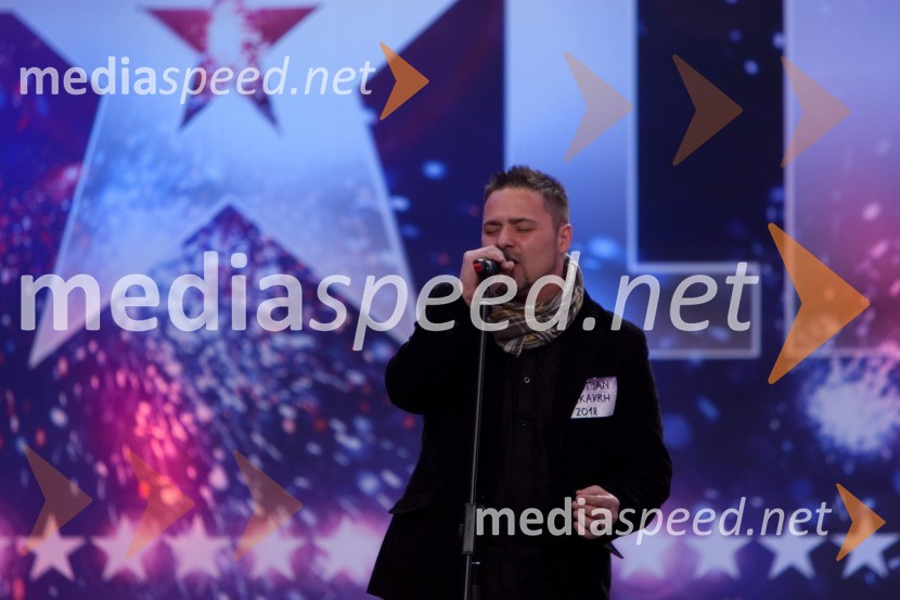 Boštjan VelkavrhSlovenija ima talent, šesta avdicija