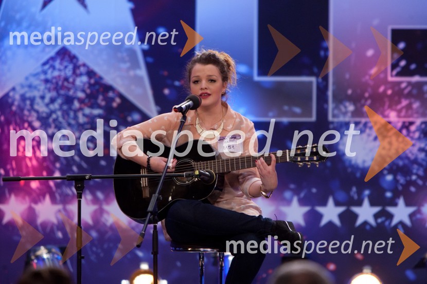 Nastja Isabella ZahourSlovenija ima talent, šesta avdicija