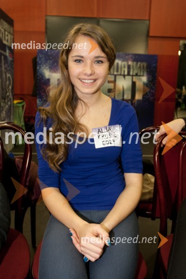 Alja KrušičSlovenija ima talent, šesta avdicija