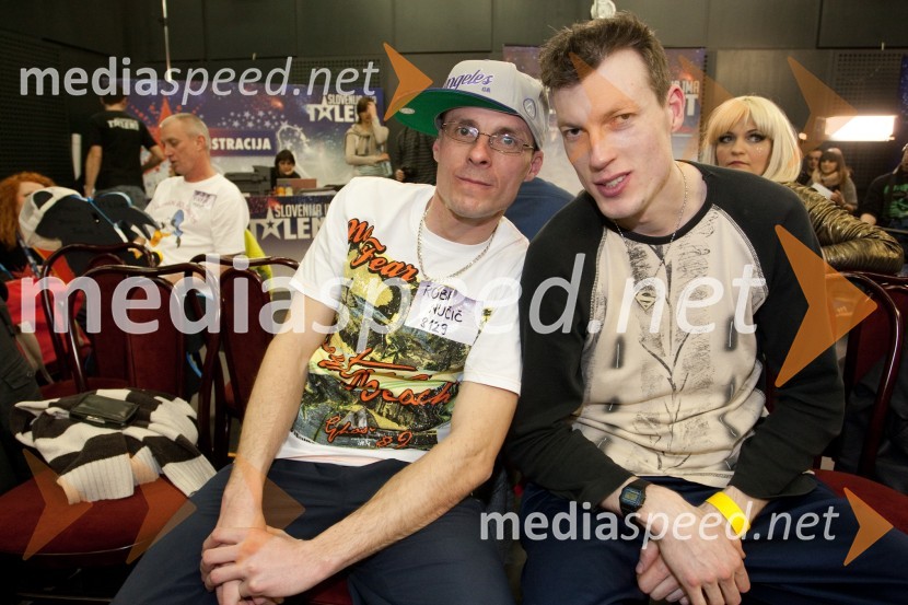 Robi Nučič; Sandi NučičSlovenija ima talent, šesta avdicija