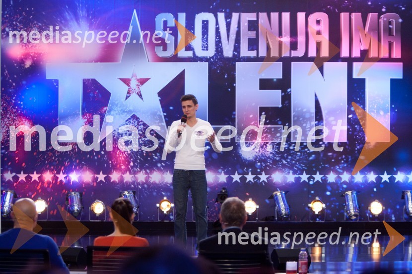 Matej KomljenSlovenija ima talent, šesta avdicija