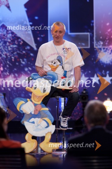 Bojan KocbekSlovenija ima talent, šesta avdicija