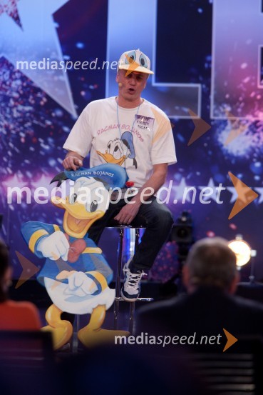 Bojan KocbekSlovenija ima talent, šesta avdicija