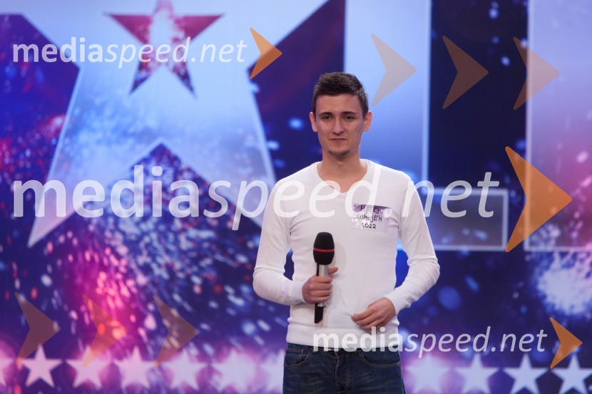 Matej KomljenSlovenija ima talent, šesta avdicija