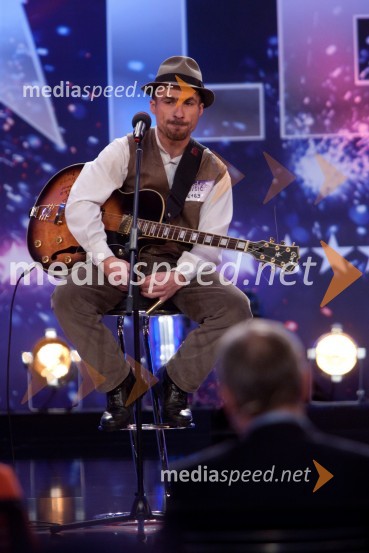 Rok PovšićSlovenija ima talent, šesta avdicija