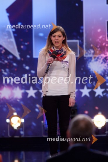 Klavdija TomažičSlovenija ima talent, šesta avdicija