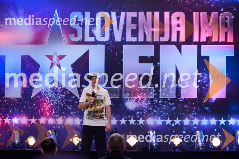 Robi NučičSlovenija ima talent, šesta avdicija