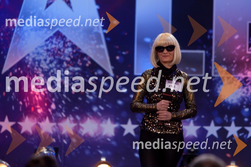 Nina KosSlovenija ima talent, šesta avdicija