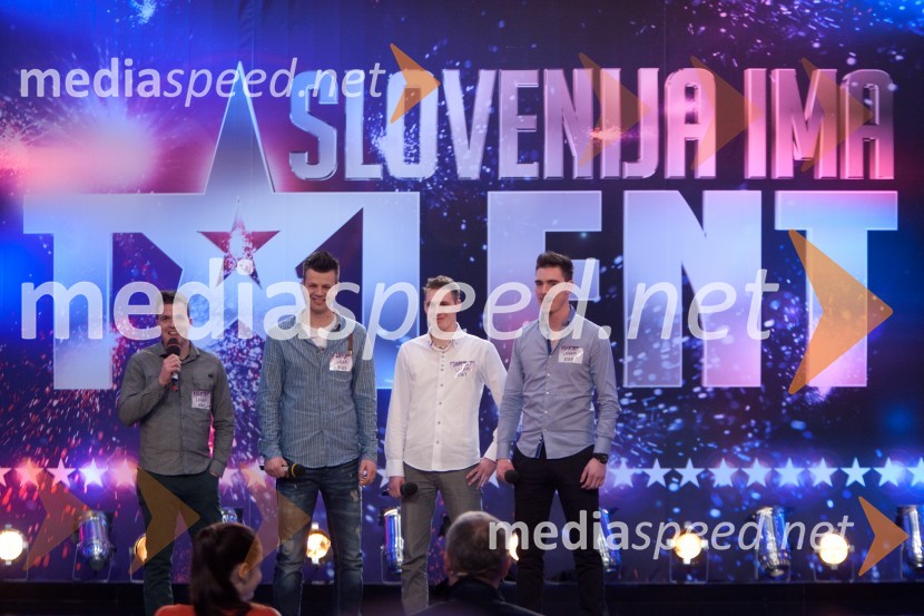 Kvartet LagapiSlovenija ima talent, šesta avdicija
