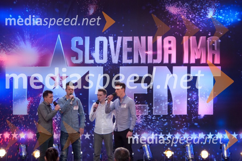 Kvartet LagapiSlovenija ima talent, šesta avdicija
