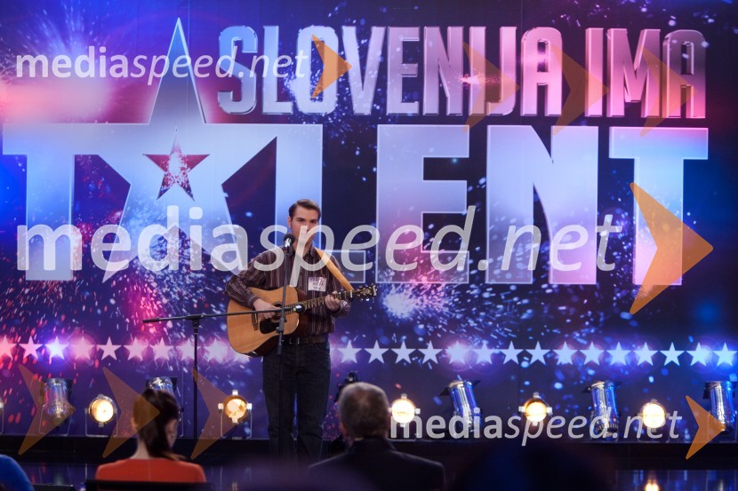 Franci RotarSlovenija ima talent, šesta avdicija