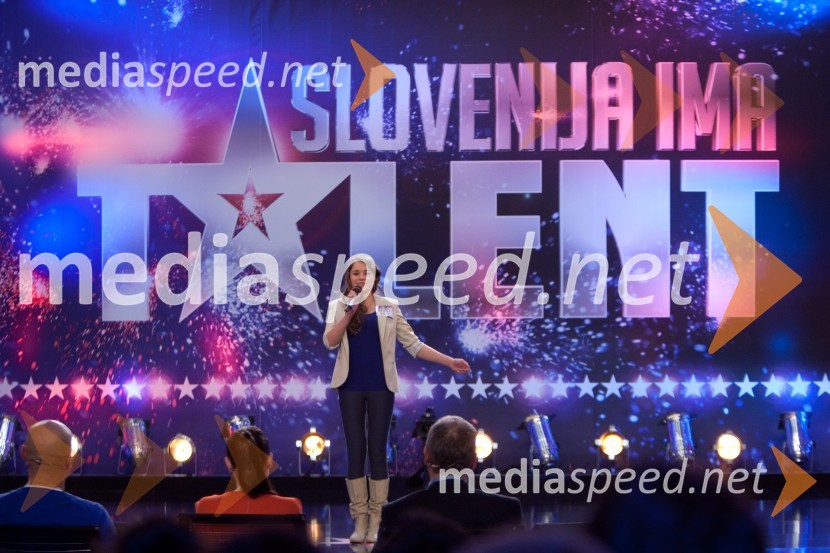 Alja KrušičSlovenija ima talent, šesta avdicija