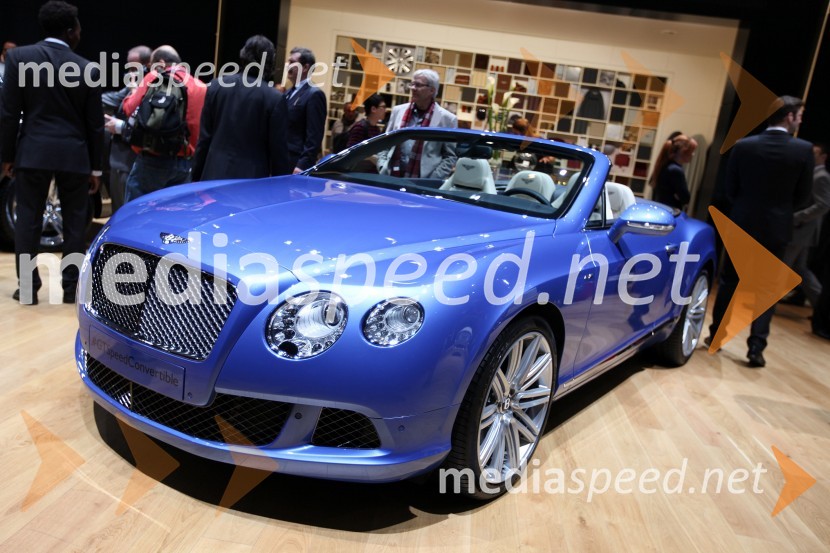 Bentley Continental GT Speed ConvertibleA - G, novosti po znamkah na avto salonu Ženeva 2013