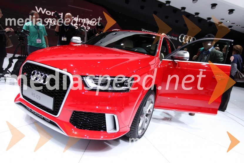 Audi RS Q3A - G, novosti po znamkah na avto salonu Ženeva 2013