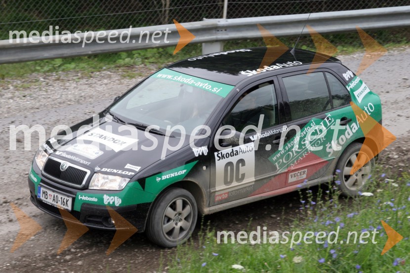 Nino Adam, predtekmovalno voziloRALLY, 3.Škoda rally Maribor