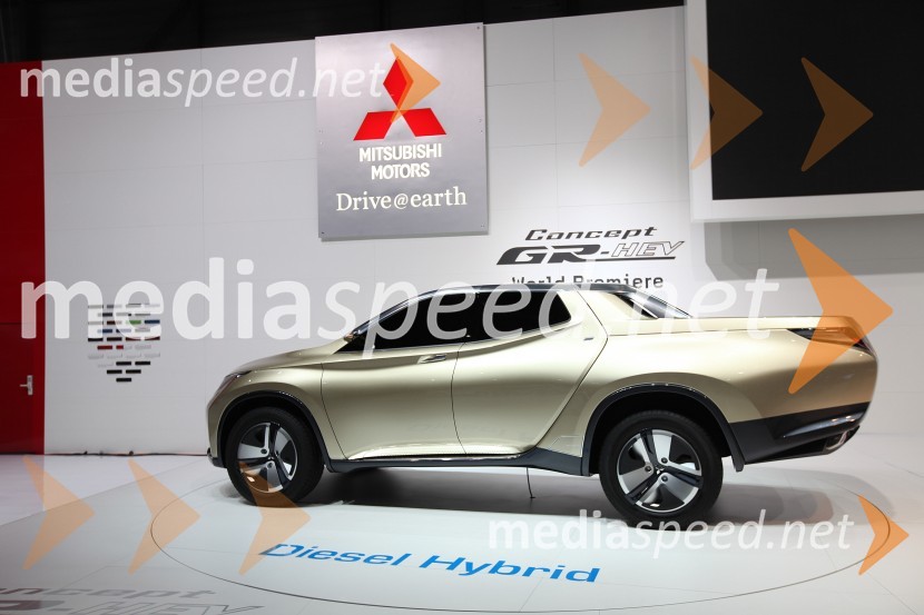 Mitsubishi Concept GR-HEVH - Q, novosti po znamkah na avto salonu Ženeva 2013