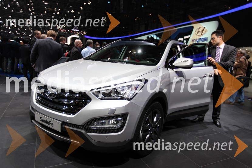Hyundai SantaFeH - Q, novosti po znamkah na avto salonu Ženeva 2013