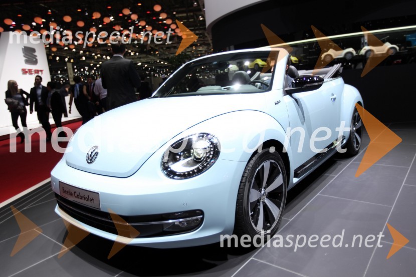 Volkswagen Beetle CabrioletR - Z, novosti po znamkah na avto salonu Ženeva 2013