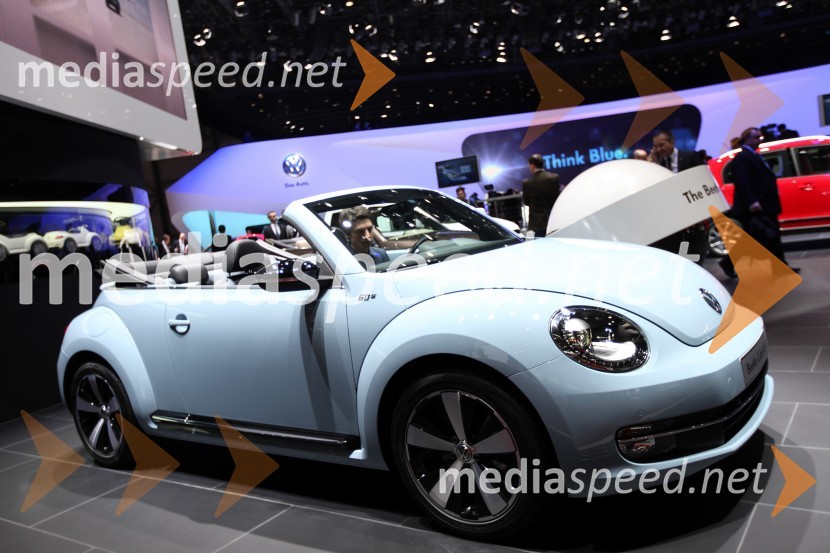 Volkswagen Beetle CabrioletR - Z, novosti po znamkah na avto salonu Ženeva 2013