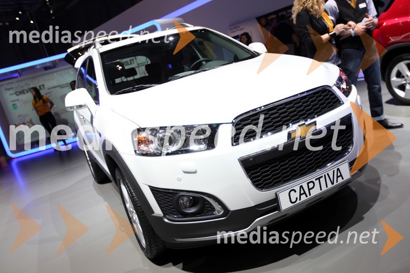 Chevrolet CaptivaA - G, novosti po znamkah na avto salonu Ženeva 2013