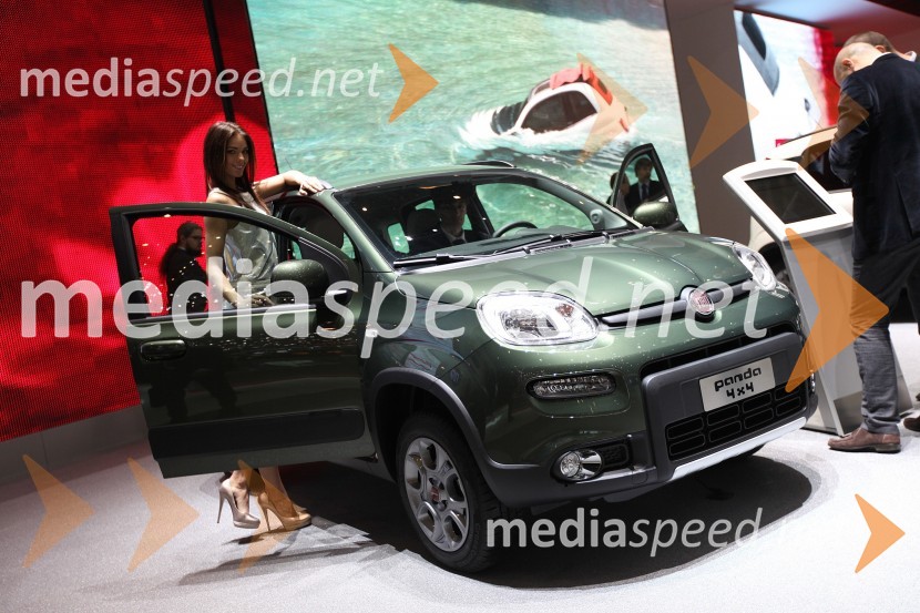 Fiat Panda 4x4A - G, novosti po znamkah na avto salonu Ženeva 2013