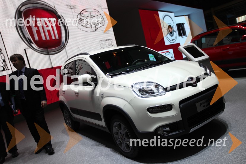 Fiat Panda 4x4A - G, novosti po znamkah na avto salonu Ženeva 2013