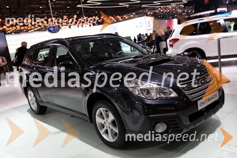 Subaru OutbackR - Z, novosti po znamkah na avto salonu Ženeva 2013