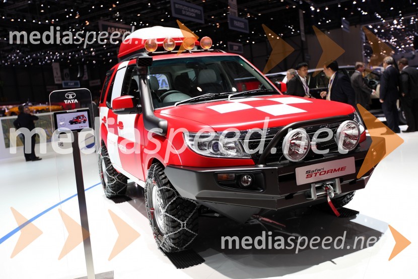 Tata Safari StormeR - Z, novosti po znamkah na avto salonu Ženeva 2013