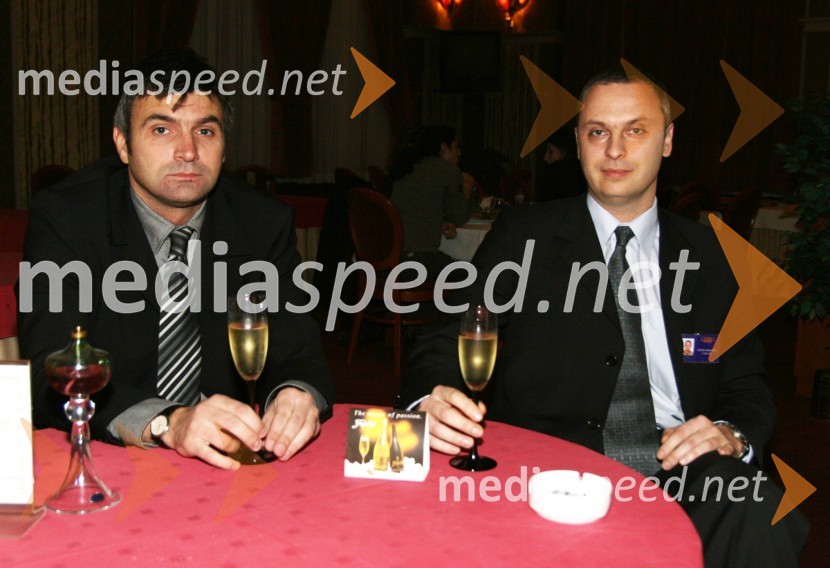 Igor Podgrajšek, predsednik uprave Casino Maribor in Igor Ujčič, vodja igralnice Casino Maribor17. obletnica Casino Maribor