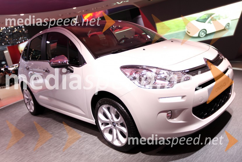 Citroen C3A - G, novosti po znamkah na avto salonu Ženeva 2013