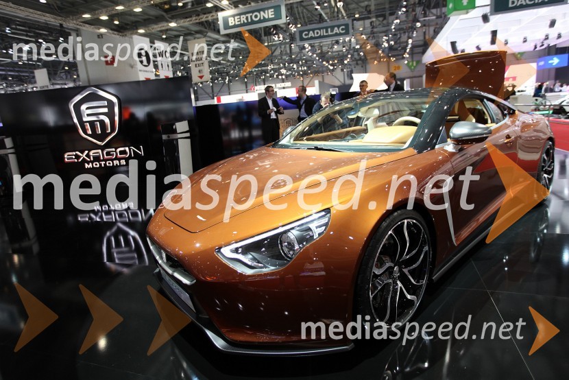Exagon A - G, novosti po znamkah na avto salonu Ženeva 2013