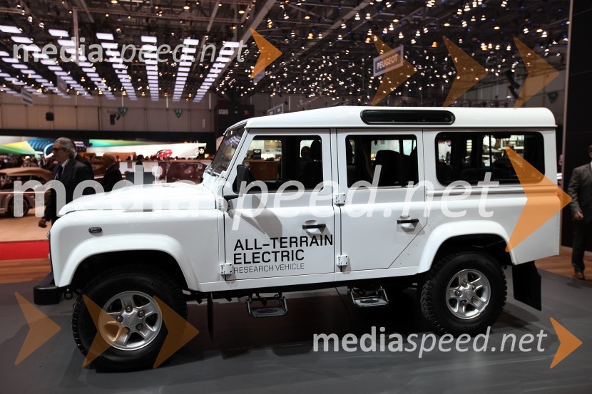 Land Rover All- terrain ElectricH - Q, novosti po znamkah na avto salonu Ženeva 2013