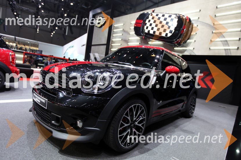 MINI John Cooper Works Paceman H - Q, novosti po znamkah na avto salonu Ženeva 2013