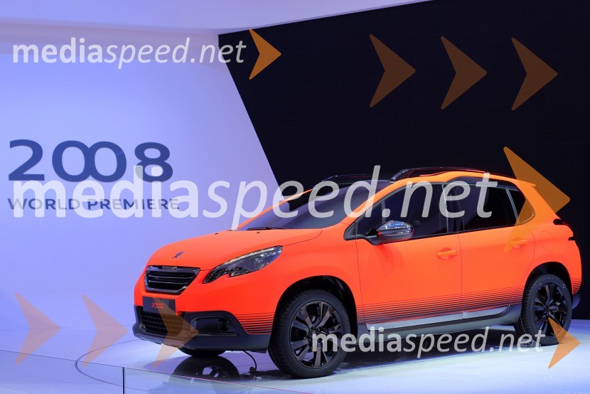 Peugeot 2008H - Q, novosti po znamkah na avto salonu Ženeva 2013