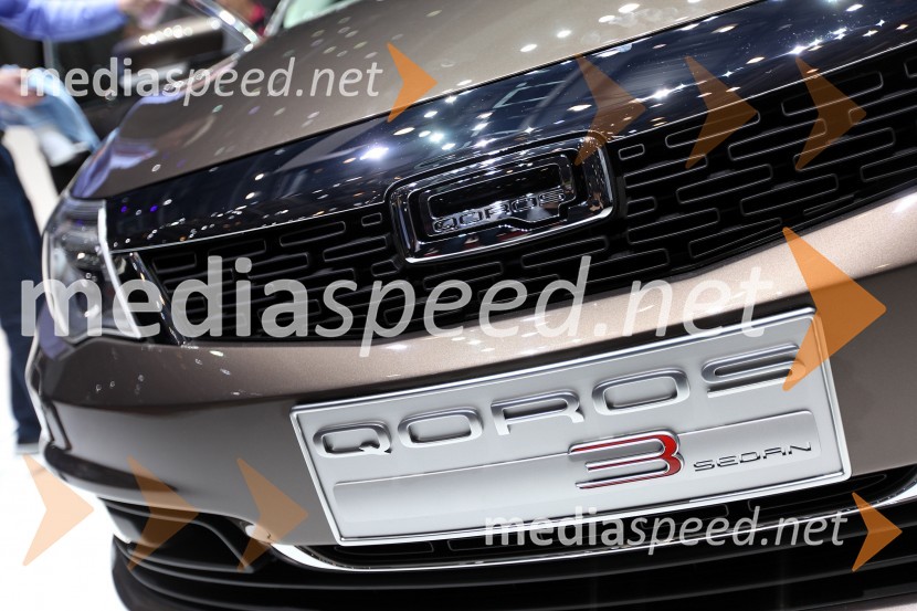 Qoros 3sedanR - Z, novosti po znamkah na avto salonu Ženeva 2013