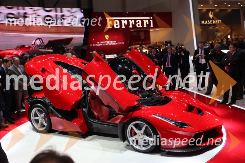 Ferrari LaFerrariA - G, novosti po znamkah na avto salonu Ženeva 2013