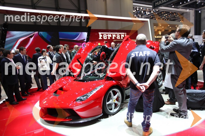 Ferrari LaFerrariA - G, novosti po znamkah na avto salonu Ženeva 2013