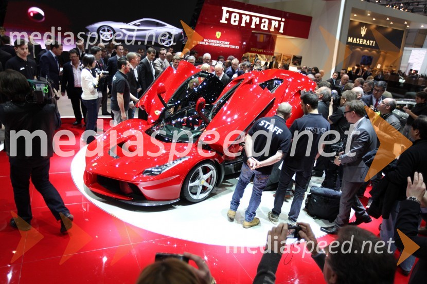 Ferrari LaFerrariA - G, novosti po znamkah na avto salonu Ženeva 2013