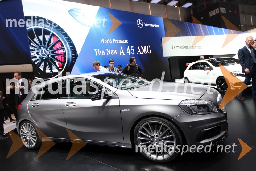 Mercedes Benz A45 AMGH - Q, novosti po znamkah na avto salonu Ženeva 2013