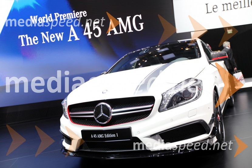 Mercedes Benz A 45 AMG Edition 1H - Q, novosti po znamkah na avto salonu Ženeva 2013