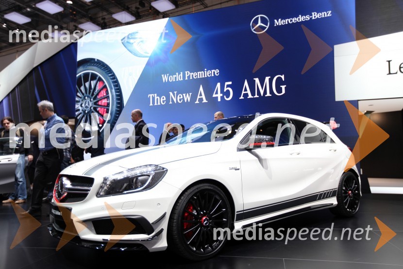 Mercedes Benz A 45 AMG Edition 1H - Q, novosti po znamkah na avto salonu Ženeva 2013